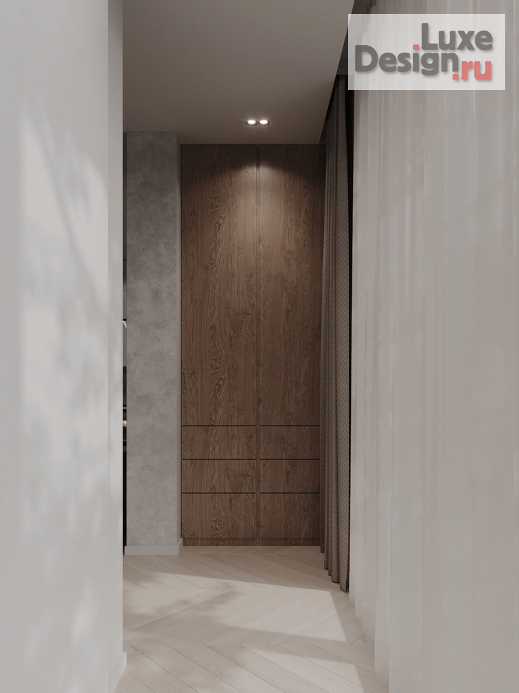 Дизайн интерьера трехкомнатной квартиры "ЖК Левобережный " (фото 49)