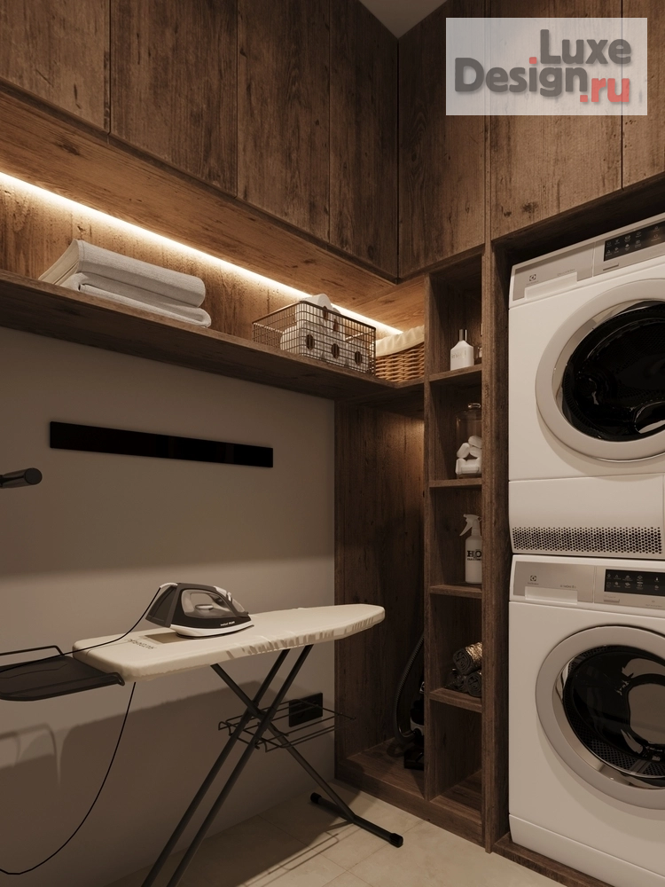 Дизайн интерьера трехкомнатной квартиры "Евродвушка в балийском стиле г. Краснодар" (фото 24)