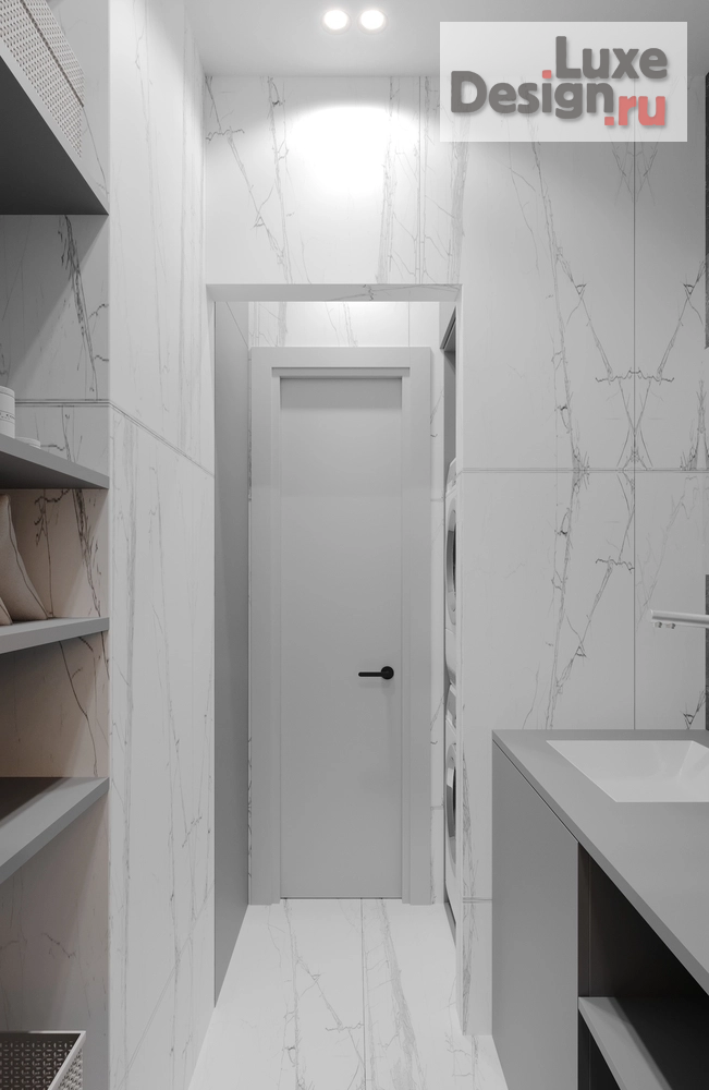 Дизайн интерьера трехкомнатной квартиры "ЖК Гринпарк " (фото 30)