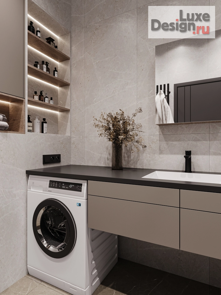 Дизайн интерьера однокомнатной квартиры "ЖК Сказка г. Москва" (фото 20)