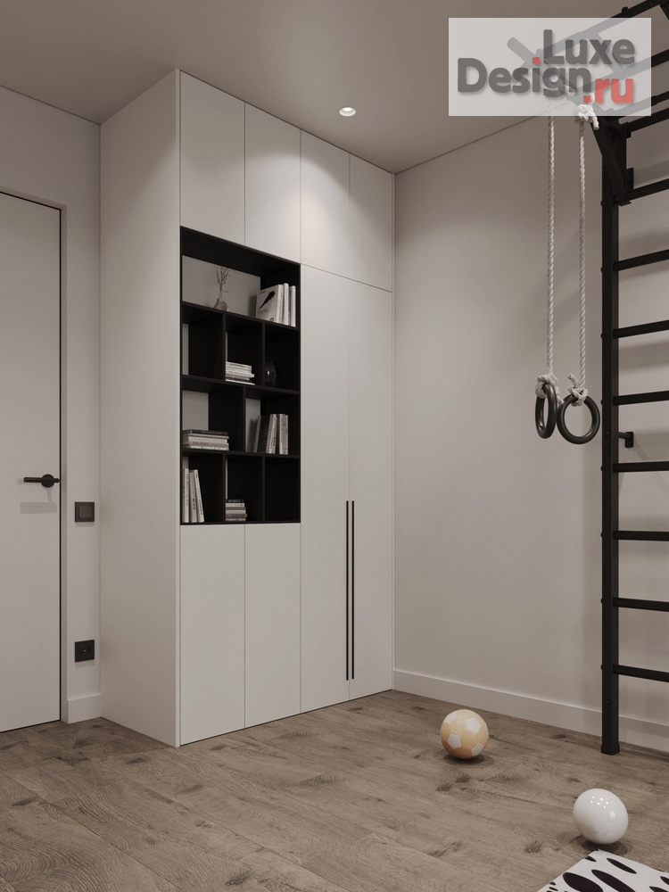 Дизайн интерьера трехкомнатной квартиры "Евродвушка в балийском стиле г. Краснодар" (фото 13)