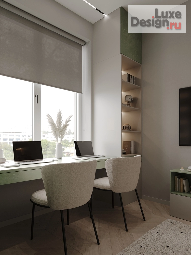 Дизайн интерьера трехкомнатной квартиры "ЖК Левобережный " (фото 26)