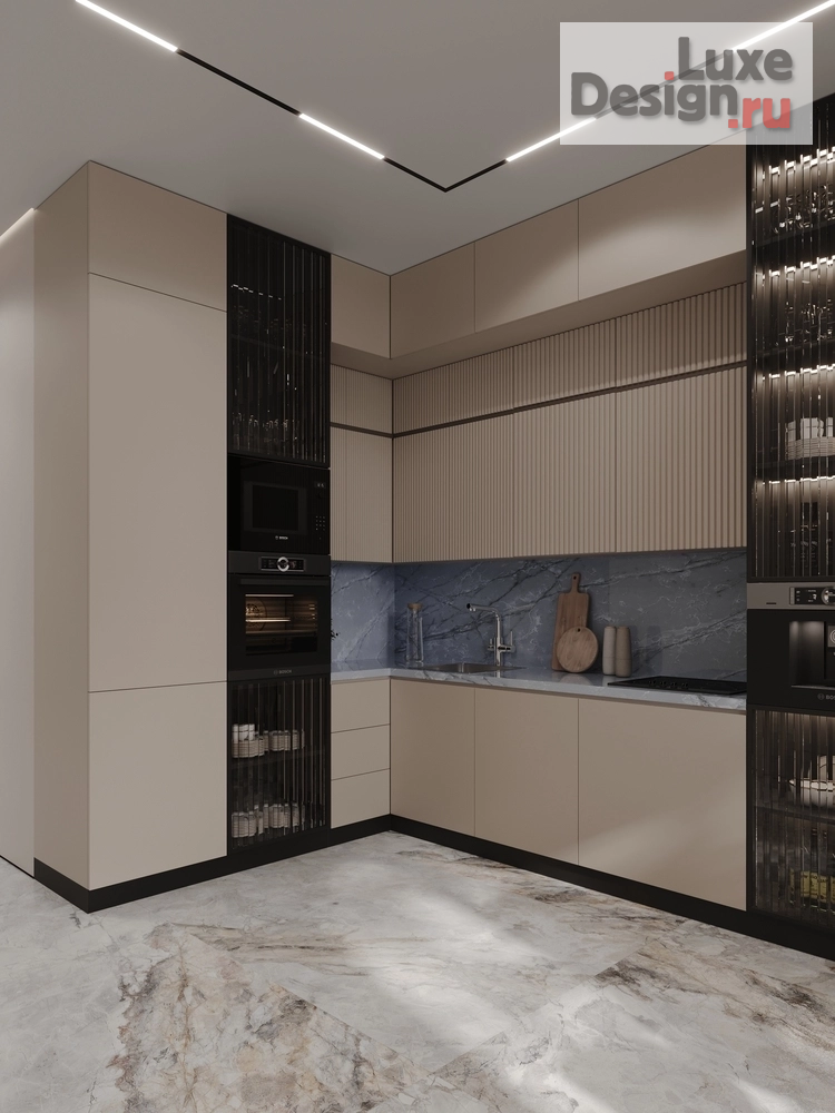 Дизайн интерьера трехкомнатной квартиры "ЖК Царское село г. Ростов-на-Дону" (фото 41)