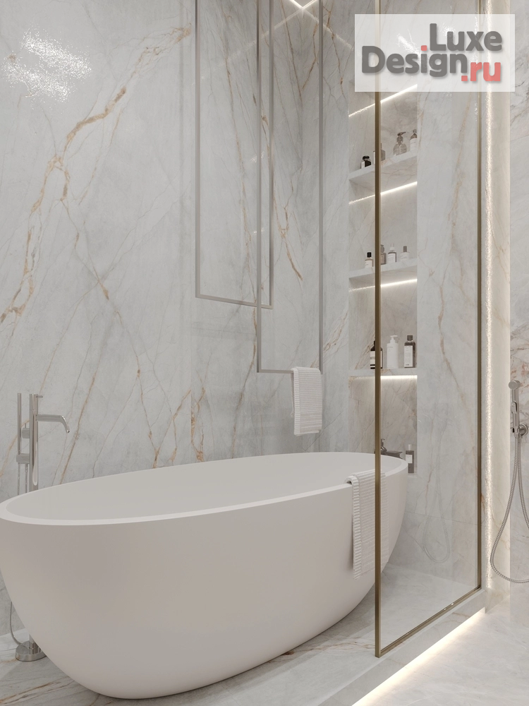 Дизайн интерьера трехкомнатной квартиры "ЖК Царское село г. Ростов-на-Дону" (фото 12)