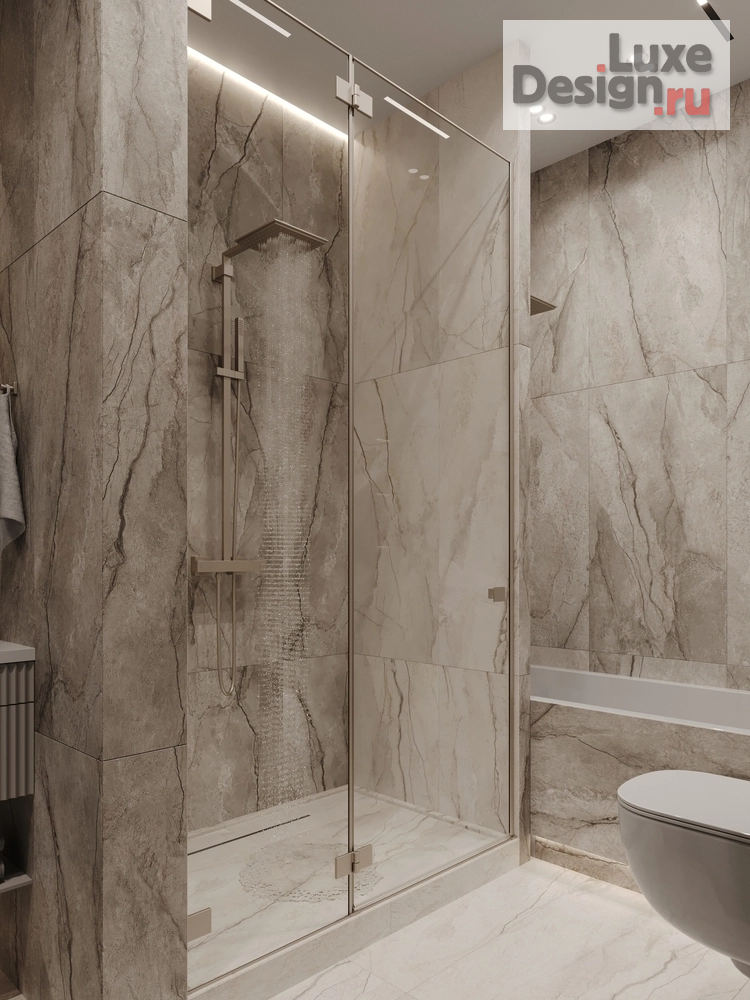 Дизайн интерьера трехкомнатной квартиры "ЖК Левобережный " (фото 39)