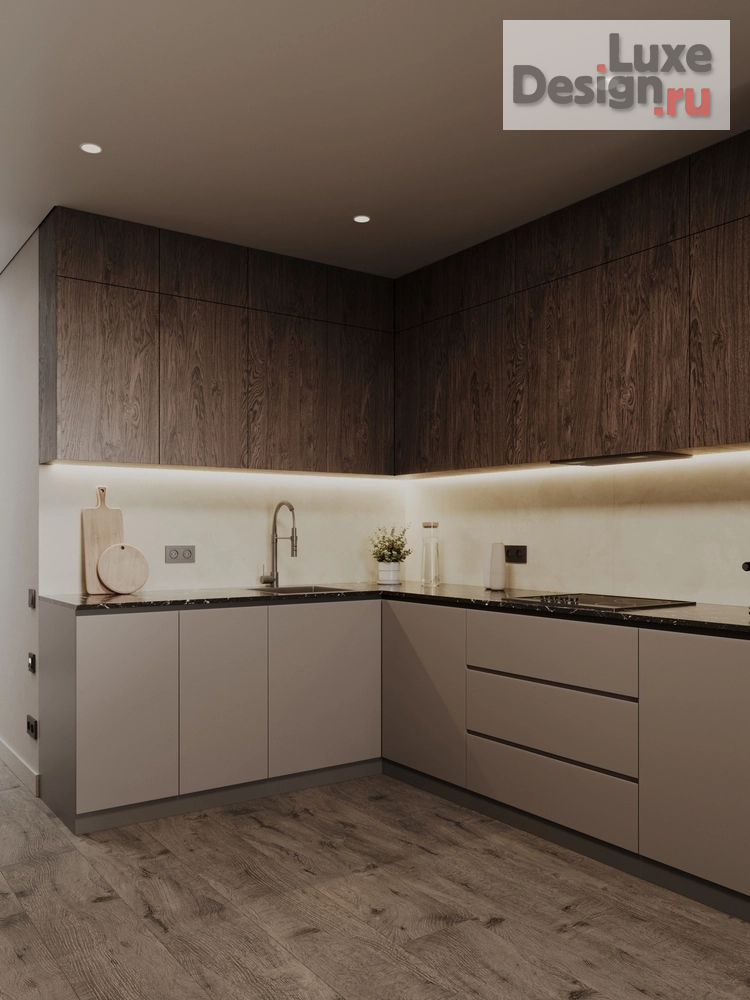 Дизайн интерьера трехкомнатной квартиры "Евродвушка в балийском стиле г. Краснодар" (фото 22)