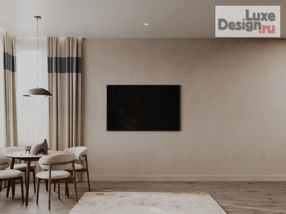 Дизайн интерьера трехкомнатной квартиры "Евродвушка в балийском стиле г. Краснодар" (фото 15)