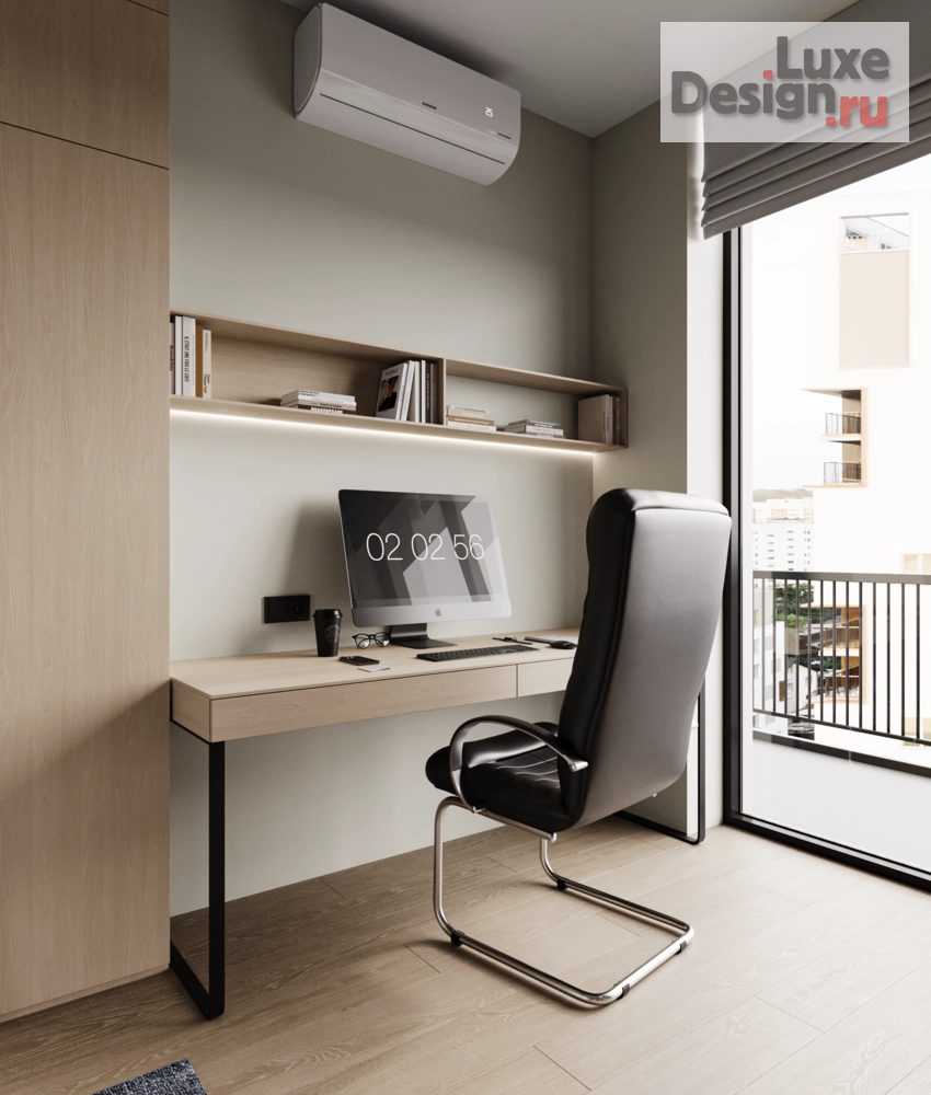 Дизайн интерьера однокомнатной квартиры "ЖК Сказка г. Москва" (фото 12)