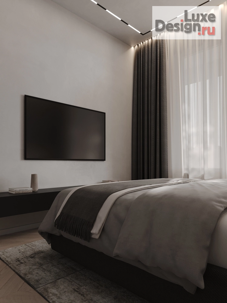 Дизайн интерьера трехкомнатной квартиры "ЖК Левобережный " (фото 13)