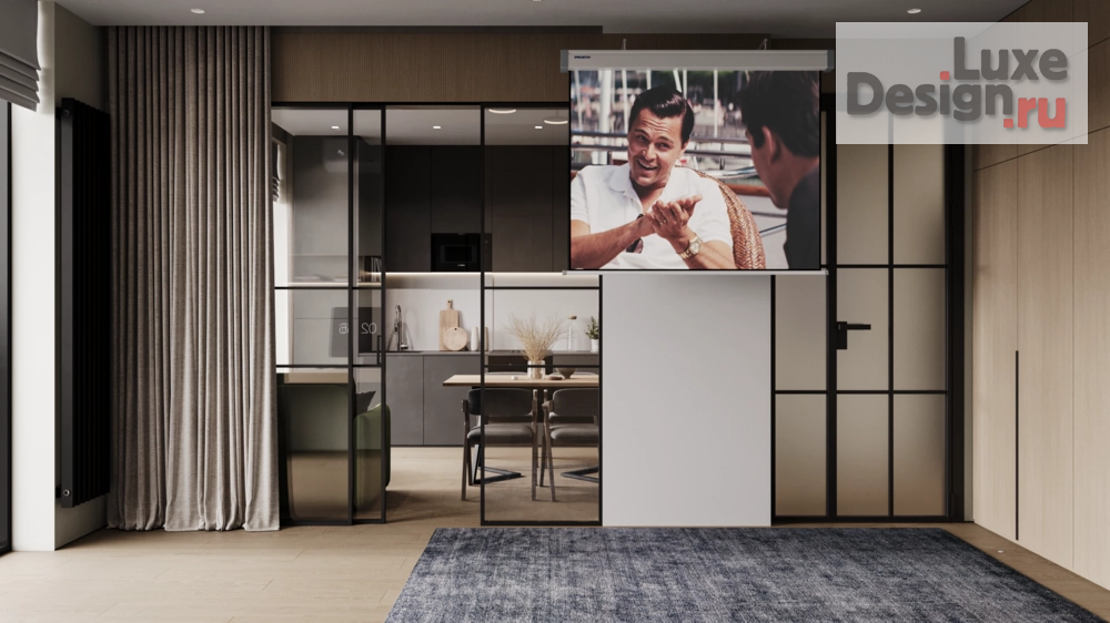 Дизайн интерьера однокомнатной квартиры "ЖК Сказка г. Москва" (фото 3)