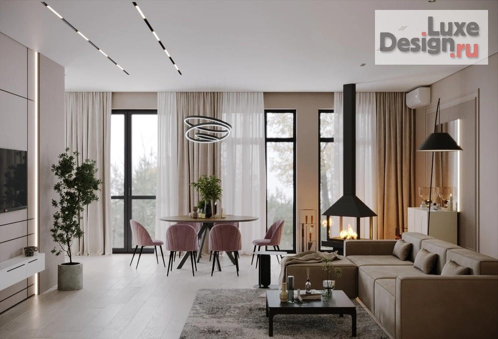 Дизайн интерьера частного дома "Проект загородного дома " (фото 10)