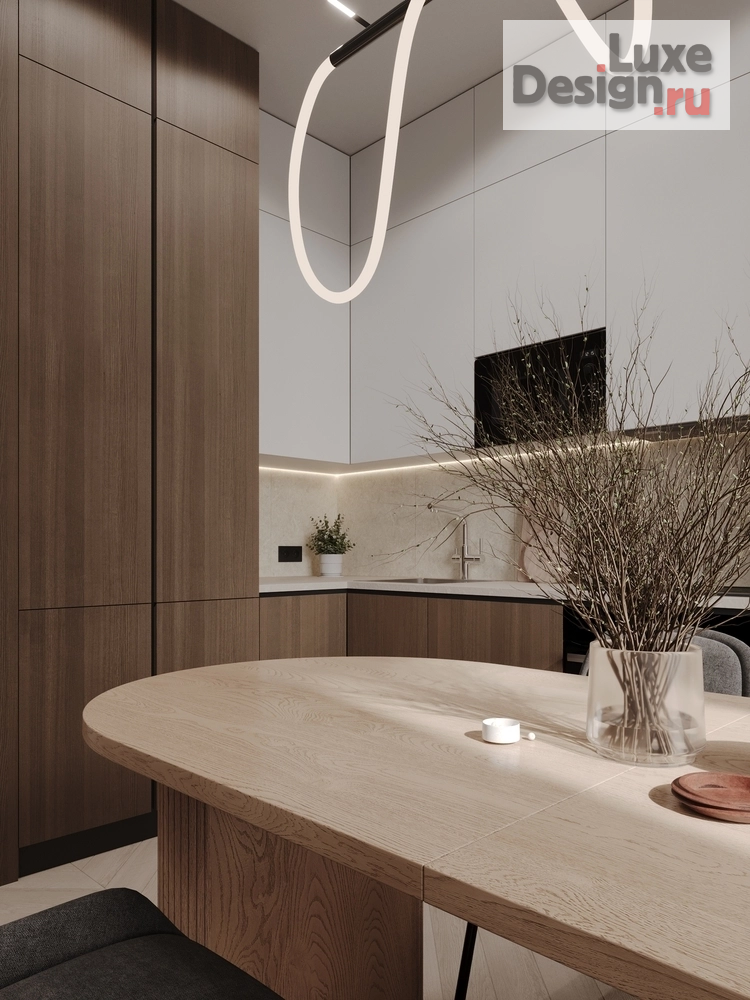 Дизайн интерьера трехкомнатной квартиры "ЖК Левобережный " (фото 11)