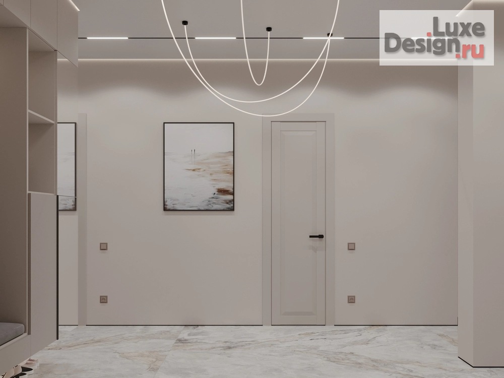 Дизайн интерьера трехкомнатной квартиры "ЖК Царское село г. Ростов-на-Дону" (фото 16)