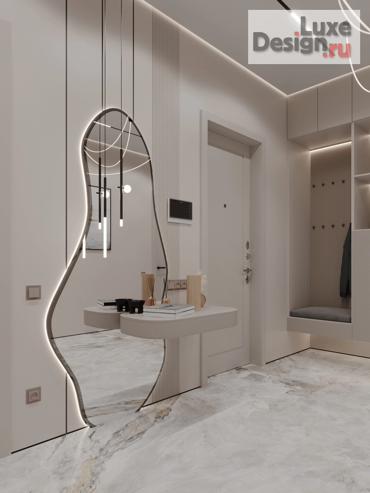 Дизайн интерьера трехкомнатной квартиры "ЖК Царское село г. Ростов-на-Дону" (фото 19)