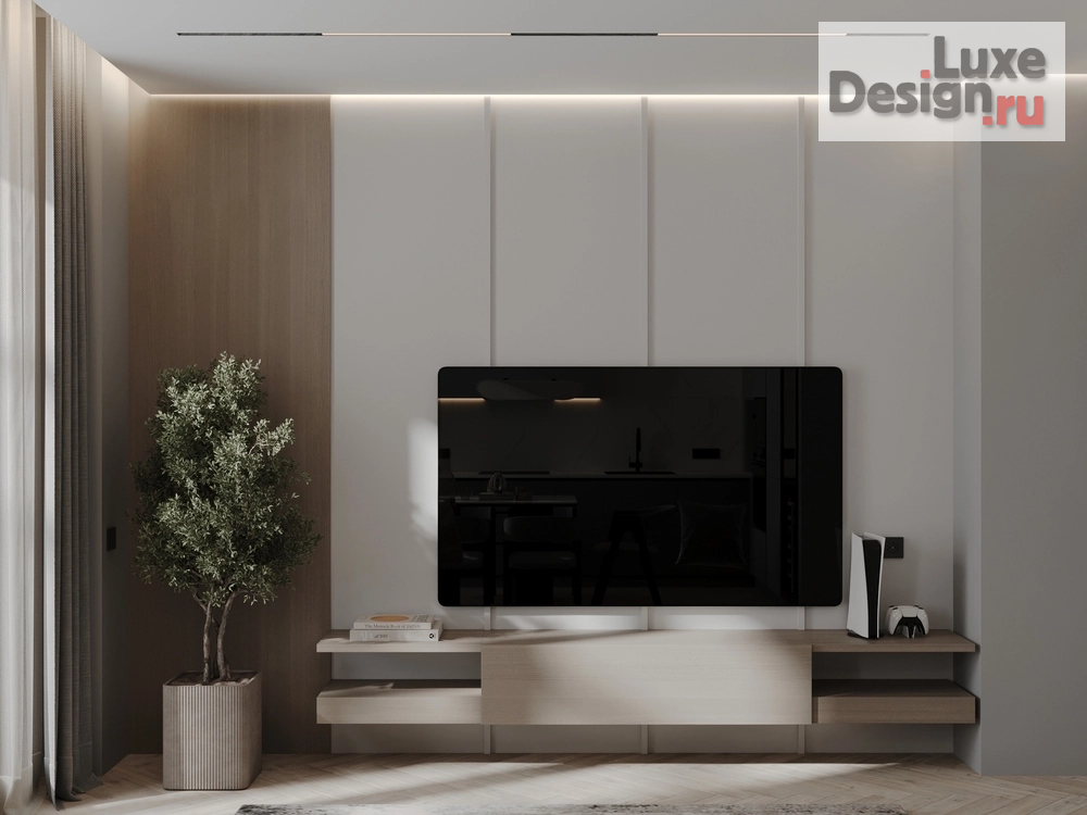 Дизайн интерьера трехкомнатной квартиры "ЖК Гринпарк " (фото 13)