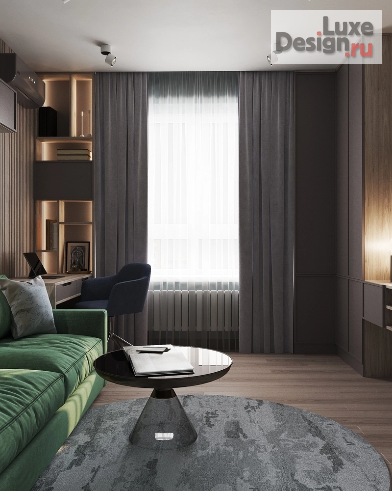 Дизайн интерьера трехкомнатной квартиры "ЖК Западная Резиденция. 3-х комнатная квартира." (фото 28)
