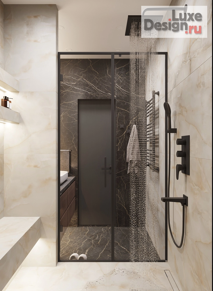 Дизайн интерьера трехкомнатной квартиры "ЖК Западная Резиденция. 3-х комнатная квартира." (фото 34)