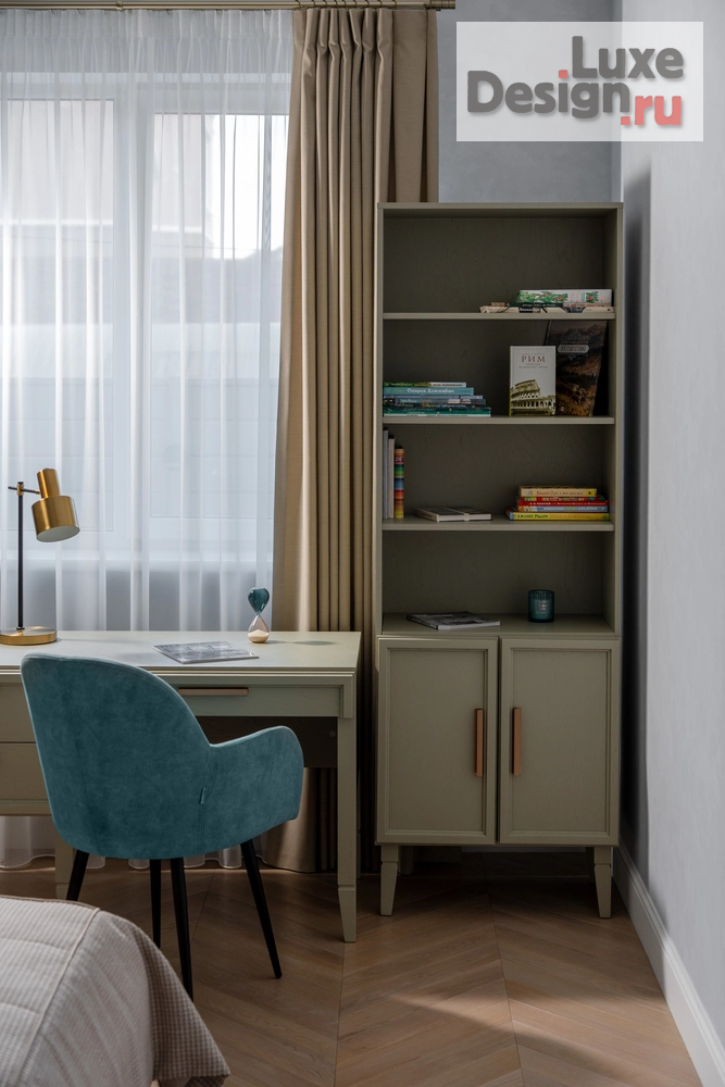 Дизайн интерьера частного дома ""Ода изяществу и красоте" неоклассического стиля" (фото 24)