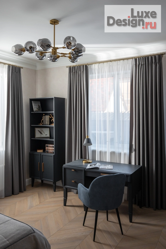 Дизайн интерьера частного дома ""Ода изяществу и красоте" неоклассического стиля" (фото 20)