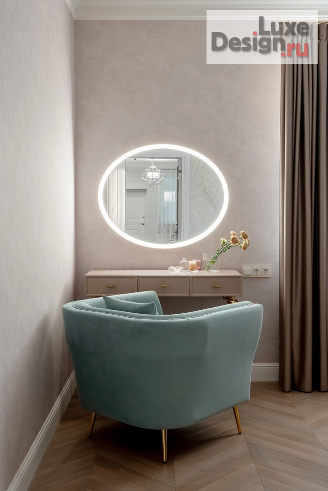 Дизайн интерьера частного дома ""Ода изяществу и красоте" неоклассического стиля" (фото 17)