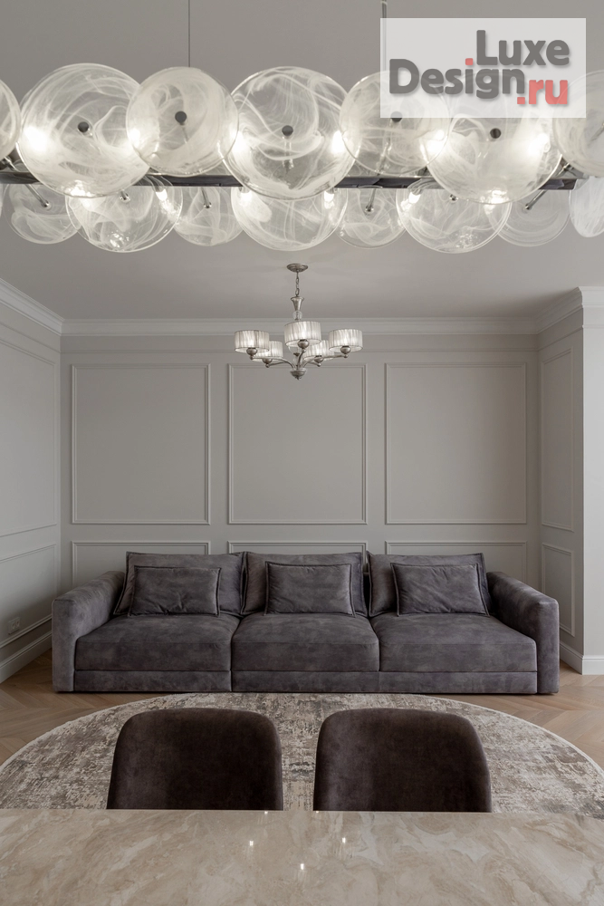 Дизайн интерьера частного дома ""Ода изяществу и красоте" неоклассического стиля" (фото 12)