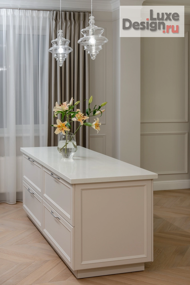 Дизайн интерьера частного дома ""Ода изяществу и красоте" неоклассического стиля" (фото 8)