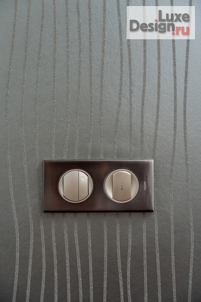 Дизайн интерьера спальни "Серебро графита" (фото 9)