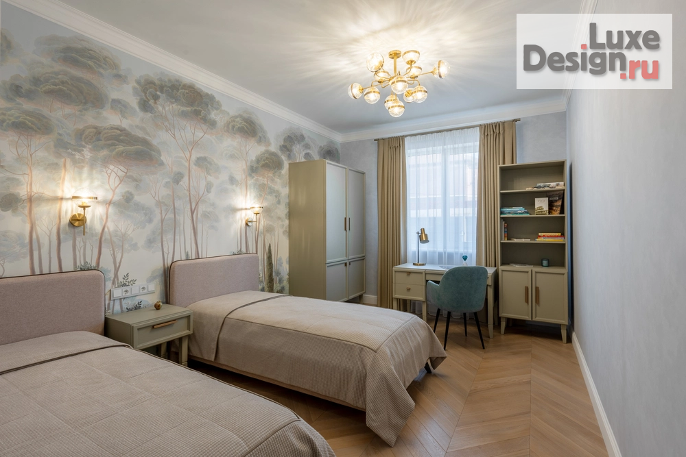 Дизайн интерьера частного дома ""Ода изяществу и красоте" неоклассического стиля" (фото 23)