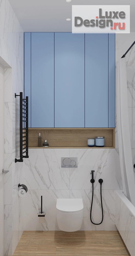 Дизайн интерьера трехкомнатной квартиры "Ода весне" (фото 16)