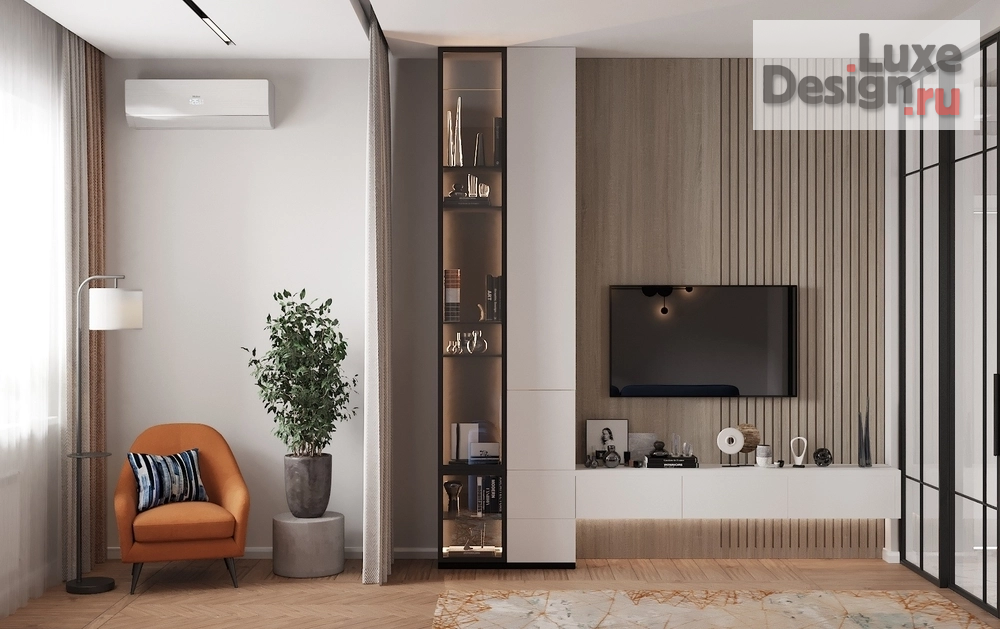 Дизайн интерьера трехкомнатной квартиры "Ода весне" (фото 4)