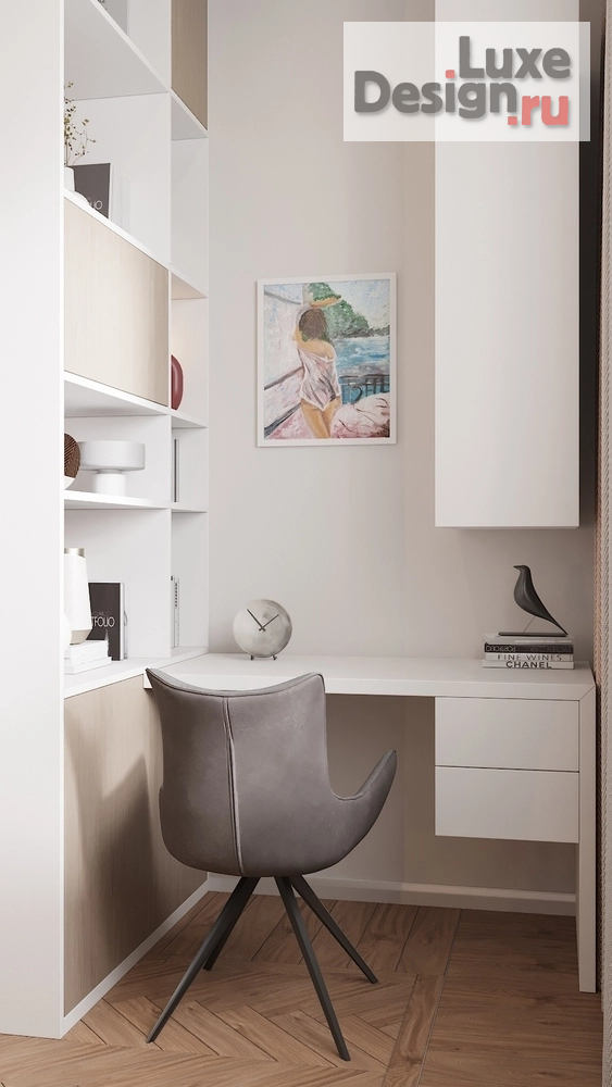 Дизайн интерьера трехкомнатной квартиры "Ода весне" (фото 3)