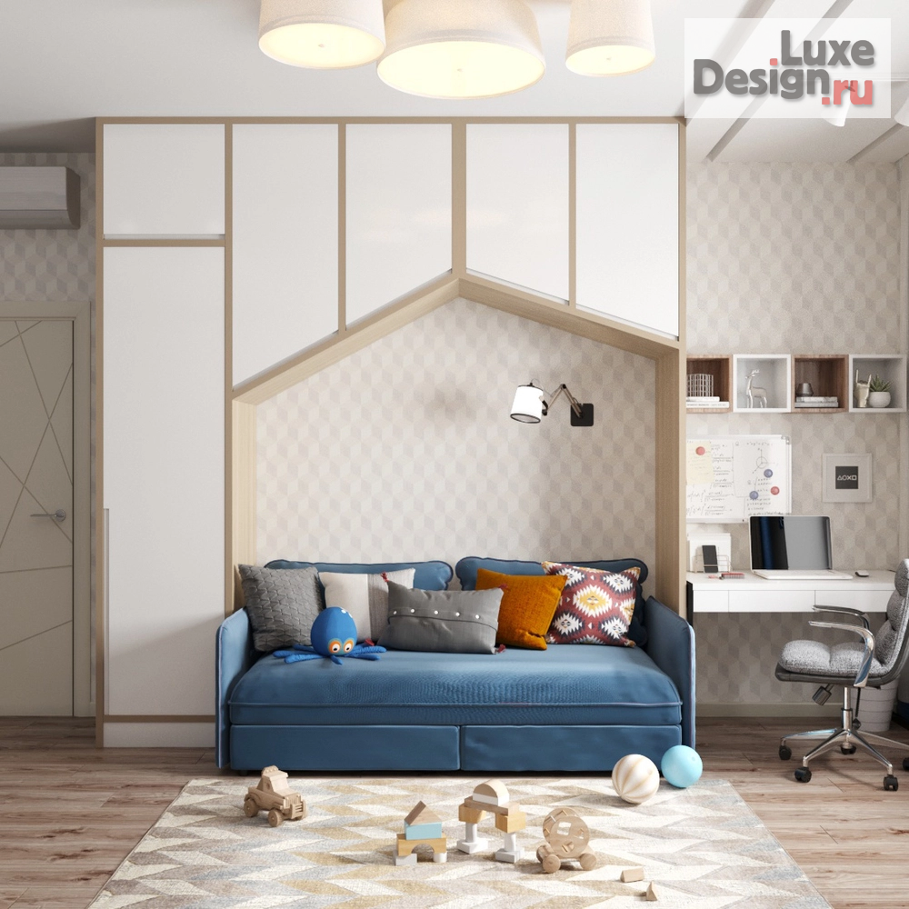 Дизайн интерьера частного дома "Сквер" (фото 9)