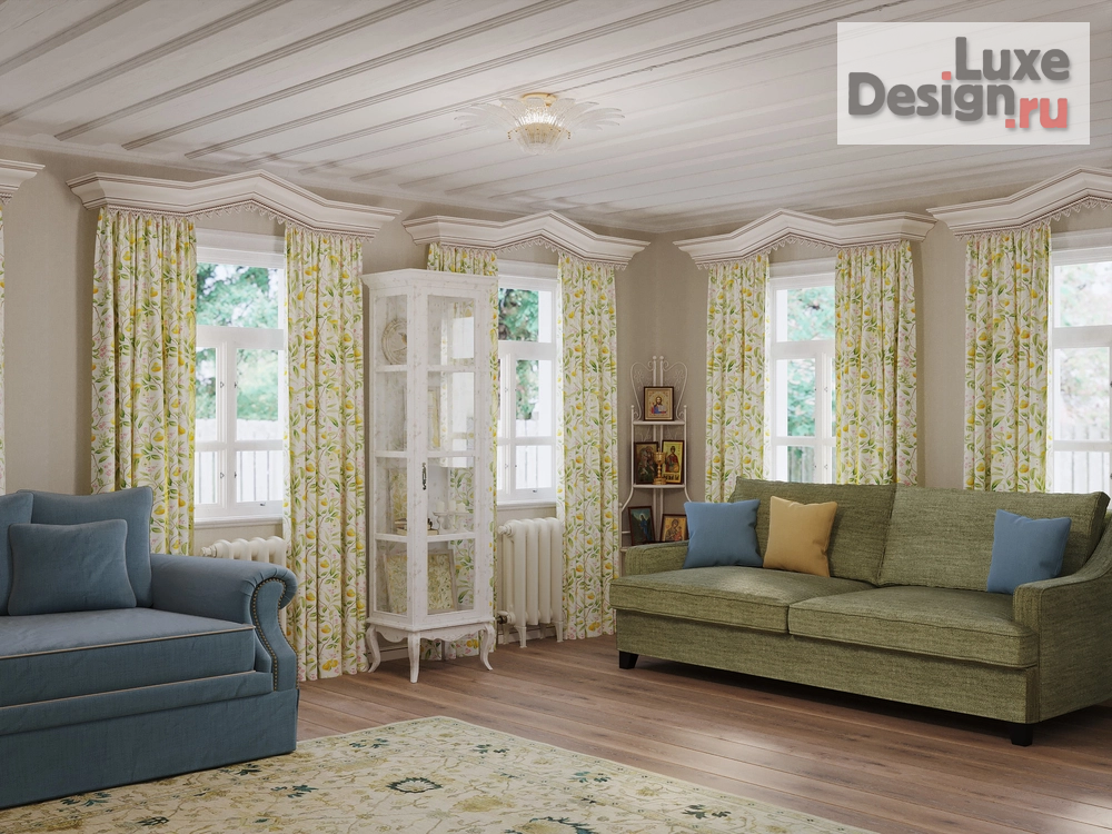 Дизайн интерьера частного дома "Отчий дом" (фото 3)