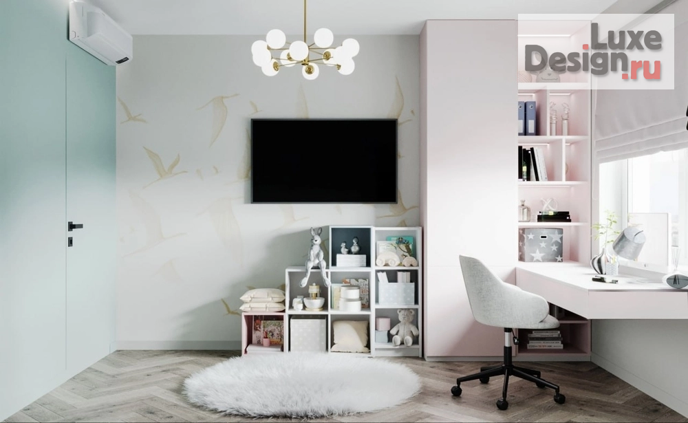 Дизайн интерьера комнаты "Детская в ЖК Вересаево" (фото 3)