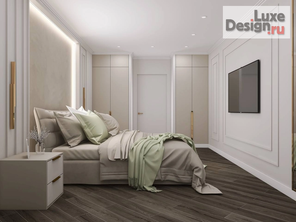 Дизайн интерьера трехкомнатной квартиры "ЖК 2 Баррикадная 4" (фото 9)