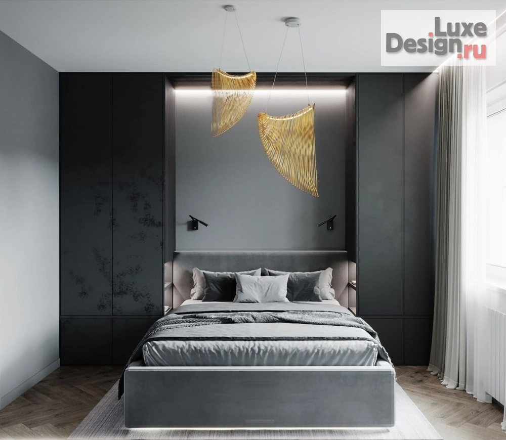 Дизайн интерьера комнаты "Спальня в ЖК Вересаево" (фото 2)