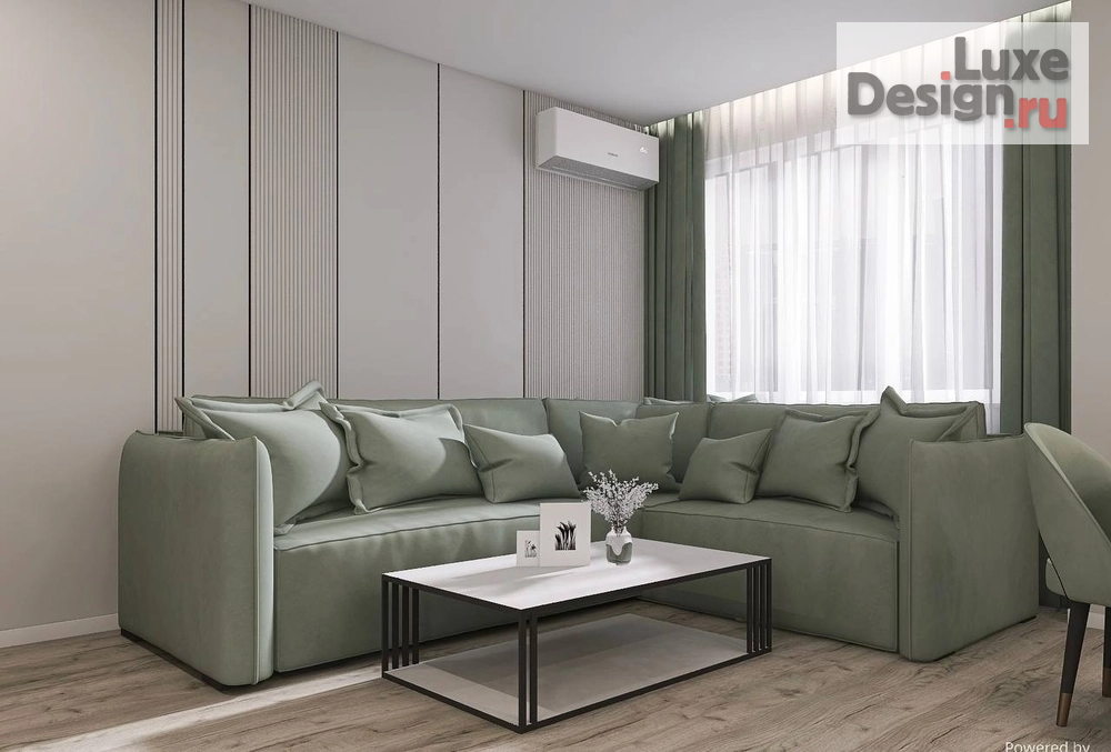 Дизайн интерьера комнаты "Кухня-гостиная в ЖК Линии" (фото 4)