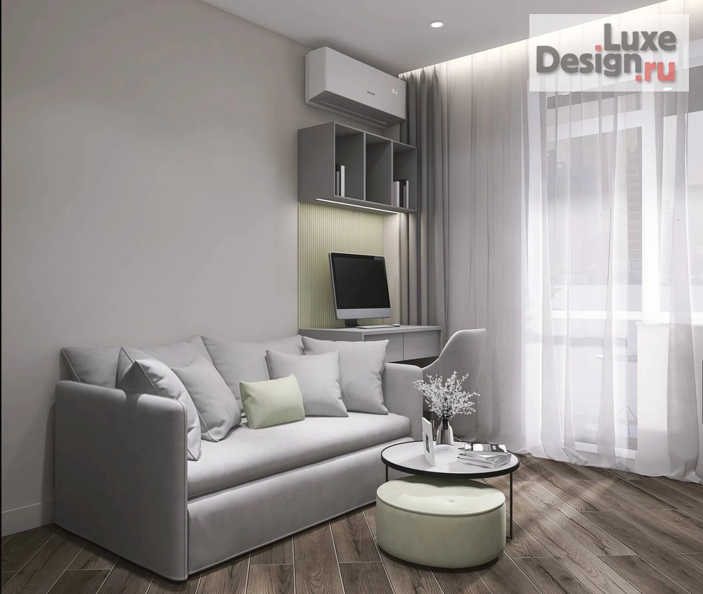 Дизайн интерьера трехкомнатной квартиры "ЖК 2 Баррикадная 4" (фото 17)