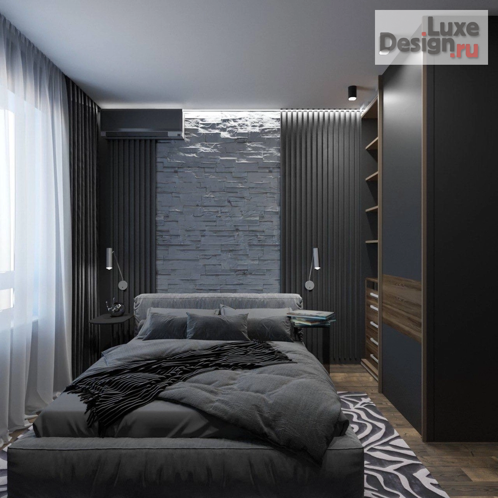 Дизайн интерьера двухкомнатной квартиры "ЖК Свобода" (фото 1)