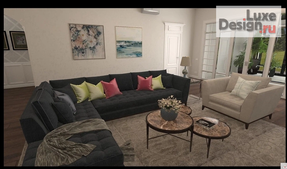 Дизайн интерьера частного дома "Проектум студия дизайн интерьера" (фото 5)