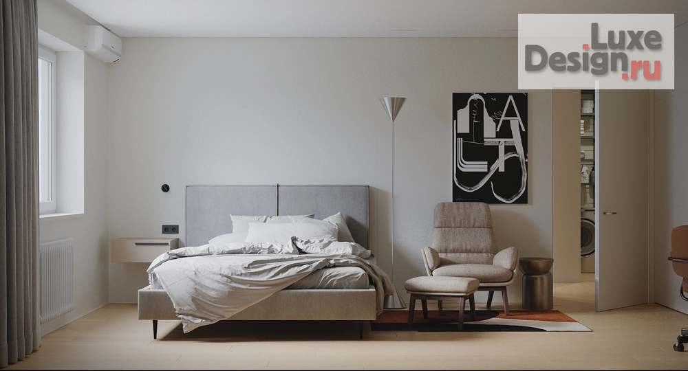 Дизайн интерьера однокомнатной квартиры "Березки" (фото 1)