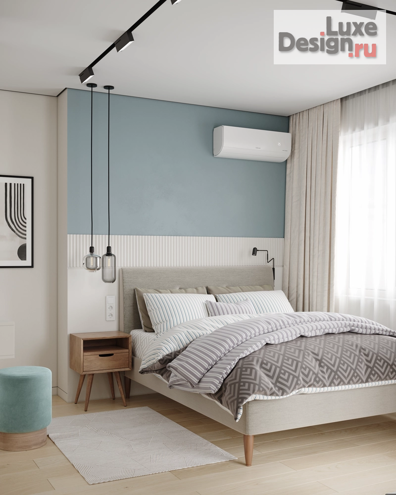 Дизайн интерьера двухкомнатной квартиры "ЖК Манхеттен" (фото 1)