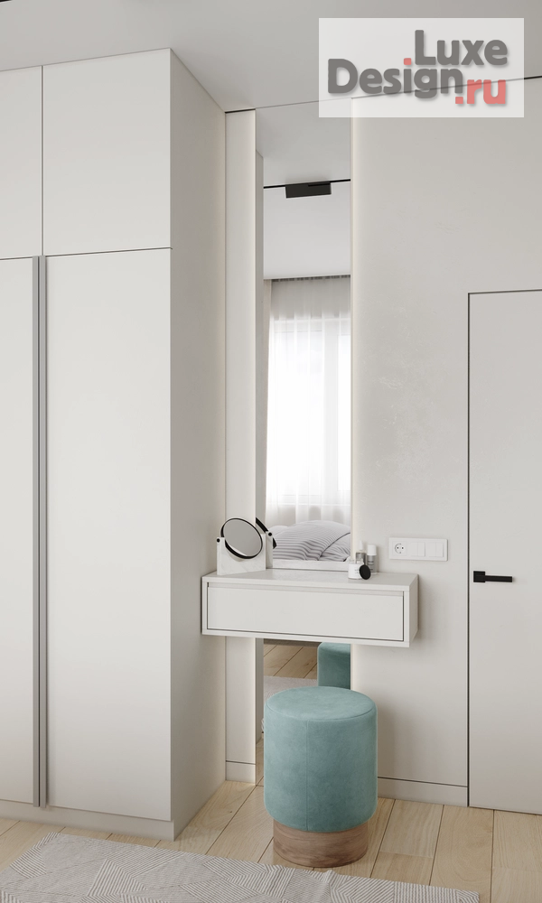 Дизайн интерьера двухкомнатной квартиры "ЖК Манхеттен" (фото 2)