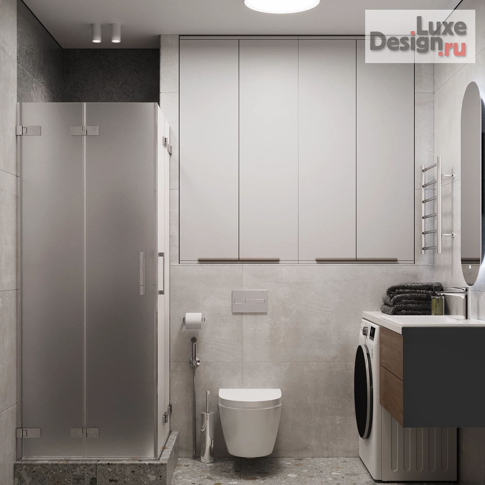 Дизайн интерьера однокомнатной квартиры "ЖК Рубин" (фото 4)