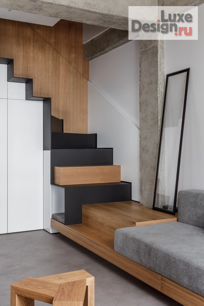 Дизайн интерьера квартиры "Stairs int" (фото 5)