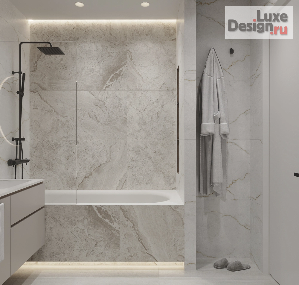 Дизайн интерьера двухкомнатной квартиры "ЖК Самолет" (фото 25)