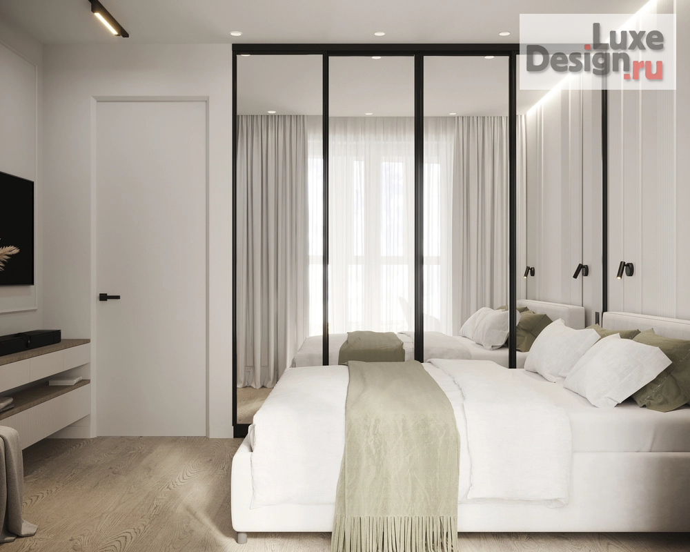 Дизайн интерьера двухкомнатной квартиры "ЖК Самолет" (фото 16)