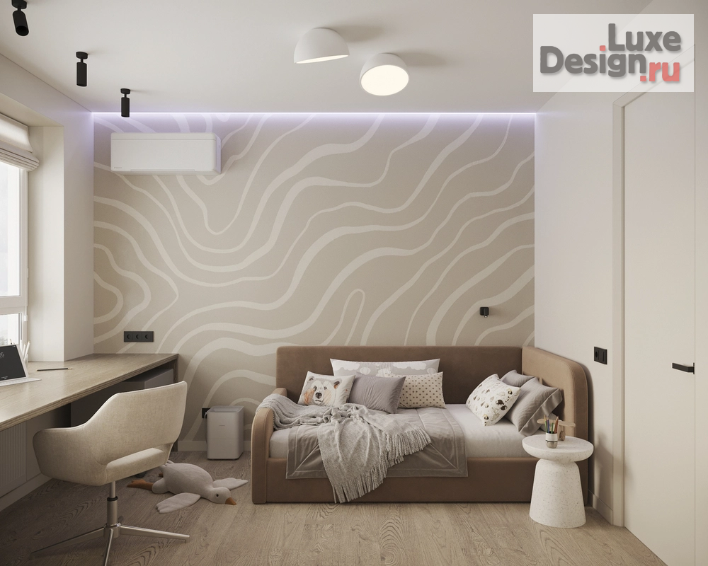 Дизайн интерьера двухкомнатной квартиры "ЖК Самолет" (фото 23)