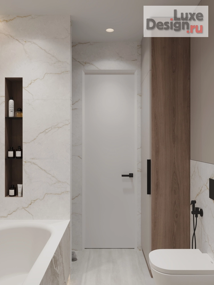 Дизайн интерьера двухкомнатной квартиры "ЖК Самолет" (фото 27)