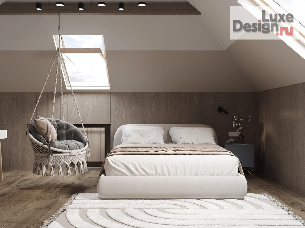 Дизайн интерьера детской "Детская в мансарде (Ростов-на-Дону)" (фото 6)